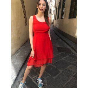 Italian silk Layered dress classic party brunch date night simple chic vacation